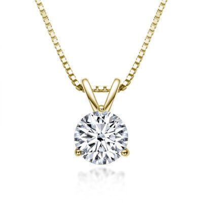 Eterna Solitaire Necklace