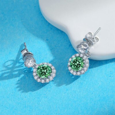 Dewdrop Halo Earrings